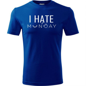 Męska koszulka - I hate moday