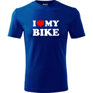 Męska koszulka dla Rowerzysty - I love my bike