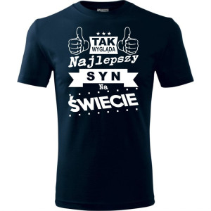 Dziecięca koszulka - tak wygląda najlepszy syn na świecie