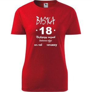Damska koszulka -boska 18