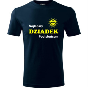 Męska koszulka - Najlepszy dziadek pod słońcem