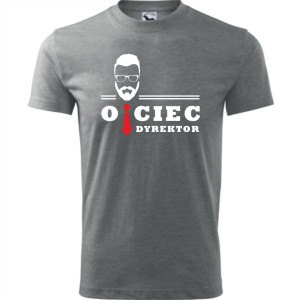 męska koszulka - ojciec dyrektor prezent na dzień taty