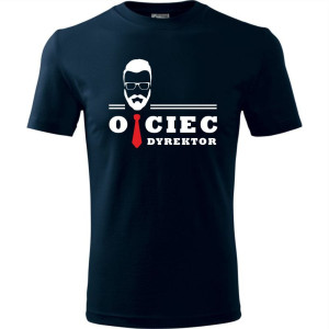 męska koszulka - ojciec dyrektor prezent na dzień taty