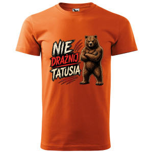 męska koszulka nie drażnij tatusia