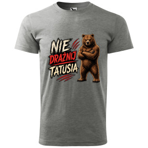 męska koszulka nie drażnij tatusia