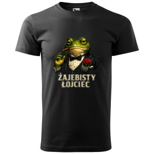 męska koszulka żajebisty łojciec