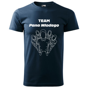 męska koszulka team pana młodego 1