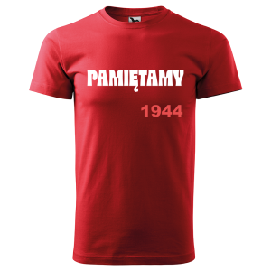 Męska koszulka Pamiętamy 1944
