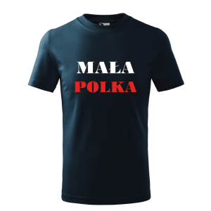 Dziecięca koszulka dziewczęca Mała Polka