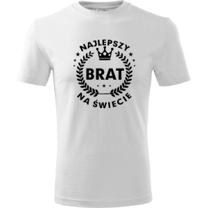 Dziecięca koszulka - Najlepszy brat na świecie t-shirt dla chłopczyka