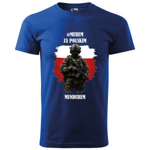 Murem za Polskim Mundurem - koszulka męska
