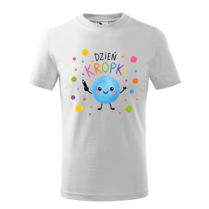 Dzień Kropki Pan Kropka - Koszulka Dziecięca - Dzień Kropki