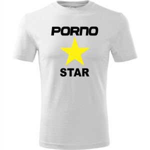 Męska koszulka - Porno Star t-shirt HIT