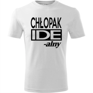 Męska koszulka - Chłopak idealny