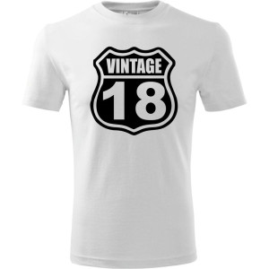 Męska koszulka - vintage 18