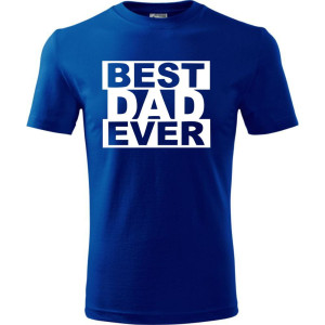 Męska koszulka - Best dad ever. Dla taty na urodziny dzień ojca