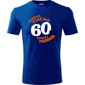 Męska koszulka - kiedyś ciacho 60 dzisiaj piernik