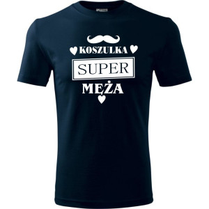 Męska koszulka - Koszulka super męża