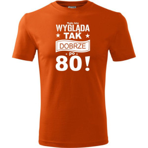 Męska koszulka - mało kto wygląda tak dobrze po 80