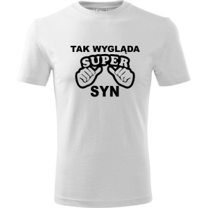 Dziecięca koszulka - tak wygląda super syn
