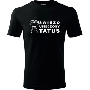 Męska koszulka - Świeżo upieczony tatuś