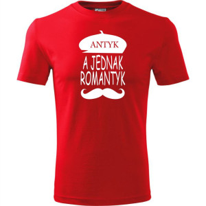 Męska koszulka - Antyk Romantyk