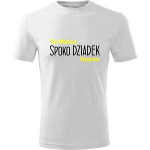 Męska koszulka - Spoko dziadek