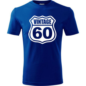 Męska koszulka - vintage 60