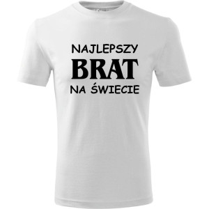 Najlepszy brat na świecie - męska koszulka dziecięca