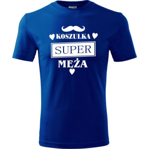 Męska koszulka - Koszulka super męża