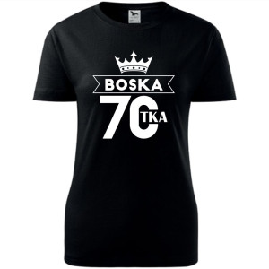 Damska koszulka - boska 70