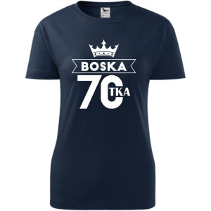 Damska koszulka - boska 70