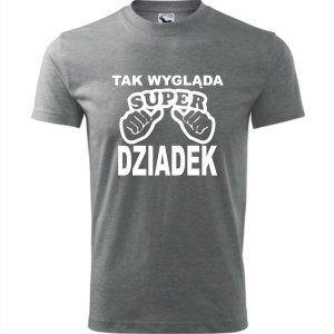 Męska koszulka - Tak wygląda super dziadek