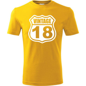 Męska koszulka - vintage 18