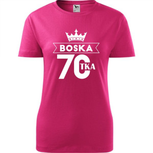 Damska koszulka - boska 70