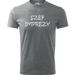 Męska koszulka - Szef imprezy