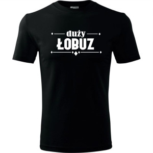 Męska koszulka - Duży łobuz