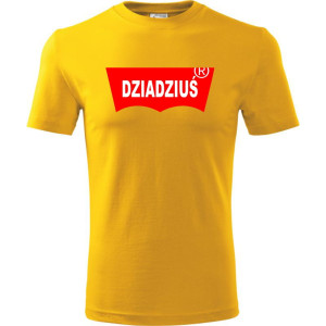Męska koszulka - Dziadziuś - prezent dla dziadka