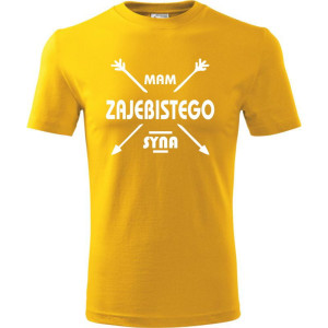 Męska koszulka - Mam zajebistego syna