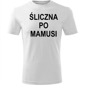 Dziecięca koszulka - śliczna po mamusi