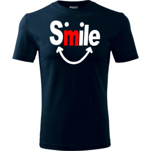 Męska koszulka - Smile