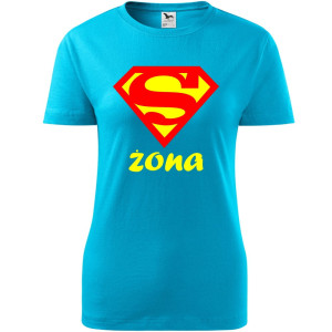 Damska koszulka - Super żona