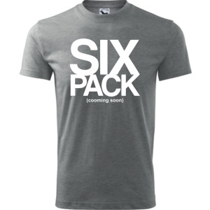 Męska koszulka Sportowa - Six pack