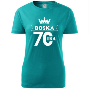 Damska koszulka - boska 70
