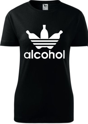 Damska koszulka taliowana - Alcohol