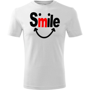 Męska koszulka - Smile
