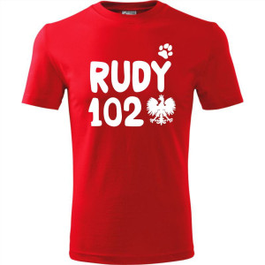 Męska koszulka - Rudy 102