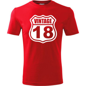 Męska koszulka - vintage 18