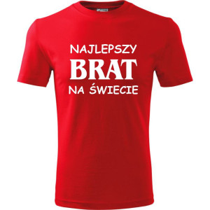 Najlepszy brat na świecie - męska koszulka dziecięca