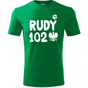 Męska koszulka - Rudy 102